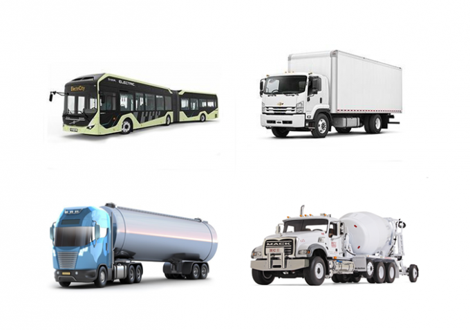 Cảm biến mức nhiên liệu của chúng tôi đã được áp dụng cho xe buýt, xe tải, xe tải nặng, xe tải đã qua sử dụng đặc biệt, xe tải nhỏ, xe tải hỗn hợp .etc